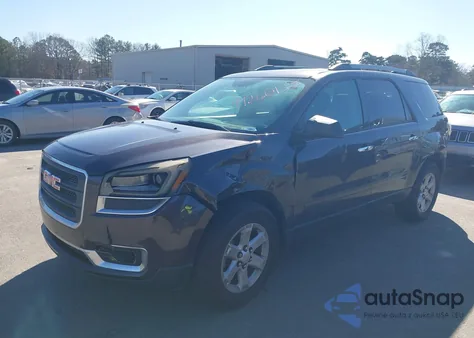 2015 GMC Acadia Sle-2 from USA, damaged, VIN 1GKKRPKD1FJ249292